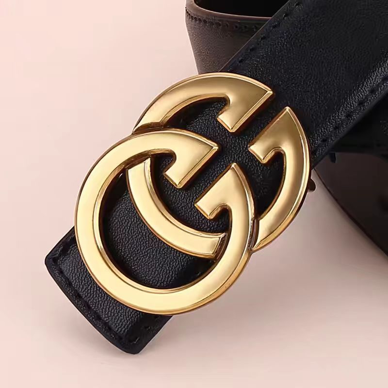 PU Leather Belt Women's Leather Boots Decorated Winter Jeans Fashion Model