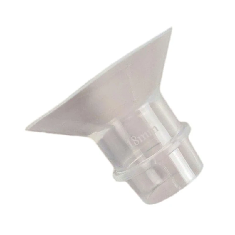 Adaptador de brida de extractor de leche de silicona eficiente, convertidor de bocina de extractor de leche conveniente, duradero para Expresión de leche mejorada
