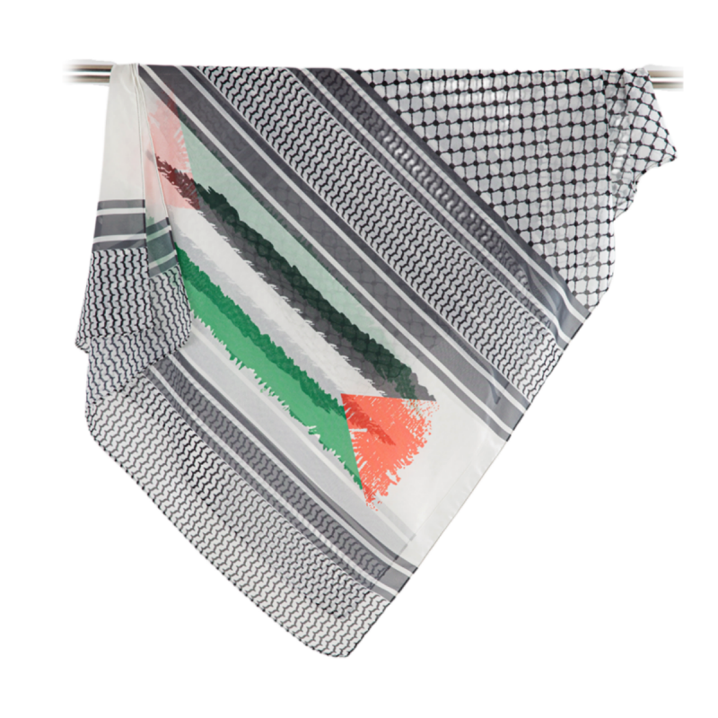 Bufanda de gasa Kuffiyeh de diseño Popular, bufandas musulmanas islámicas geométricas para mujer, chal Echarpe, Hijabs árabes de Oriente Medio