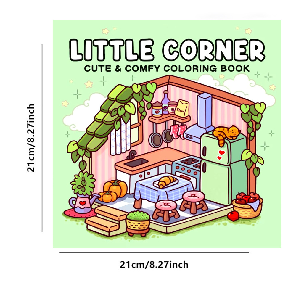 Spooky Cutie Coloring Book For Adults And Teens Featuring Adorable Creepy Creatures Cozy Hygges Moments For Relaxation Gift