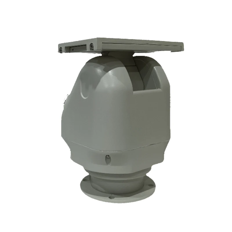 Cabeça pan tilt de 18kg, protocolo Pelco PTZ de interface RS485, controle remoto PTZ opcional com cabeça panorâmica e tilt remota integrada, etc.