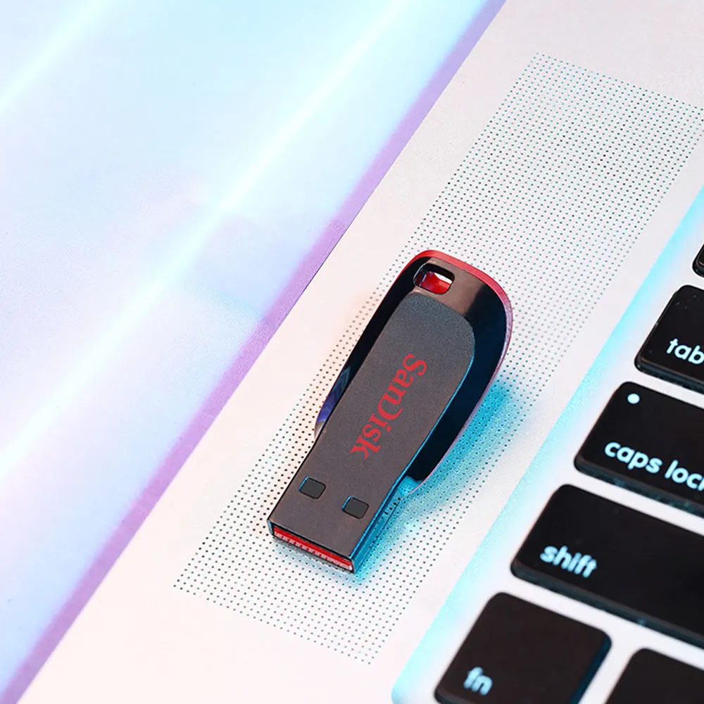 100% Original SanDisk 64GB USB Flash Drive 32GB USB Disk 16GB USB2.0 Mini Pen Drive Pendrive Memory Stick U Disk for computer