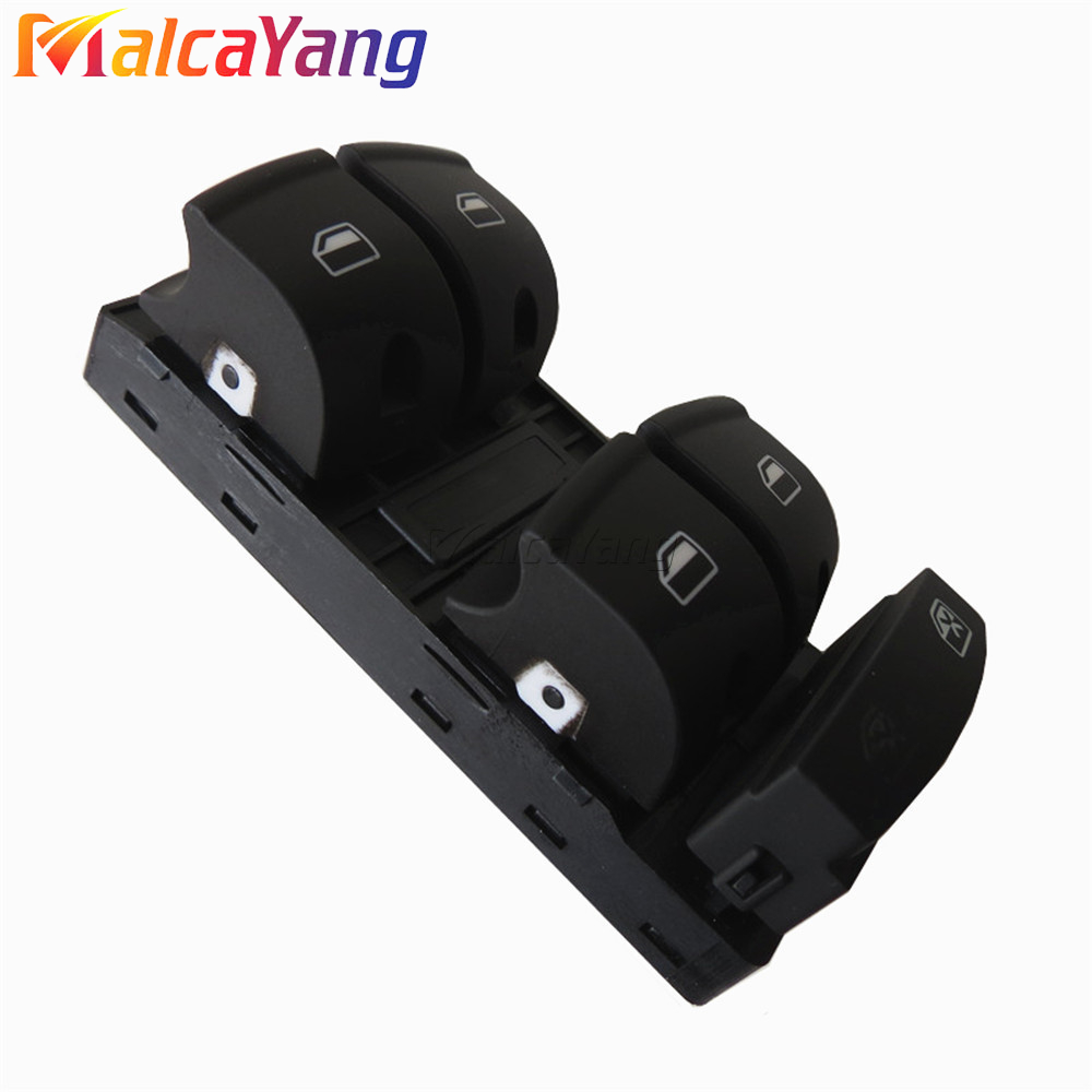 高品質電力パネルウィンドウマスターコントロールスイッチボタンアウディ A3 8P スポーツバック A6 4F 4G C6 Q7 4L 4F0 959 851F