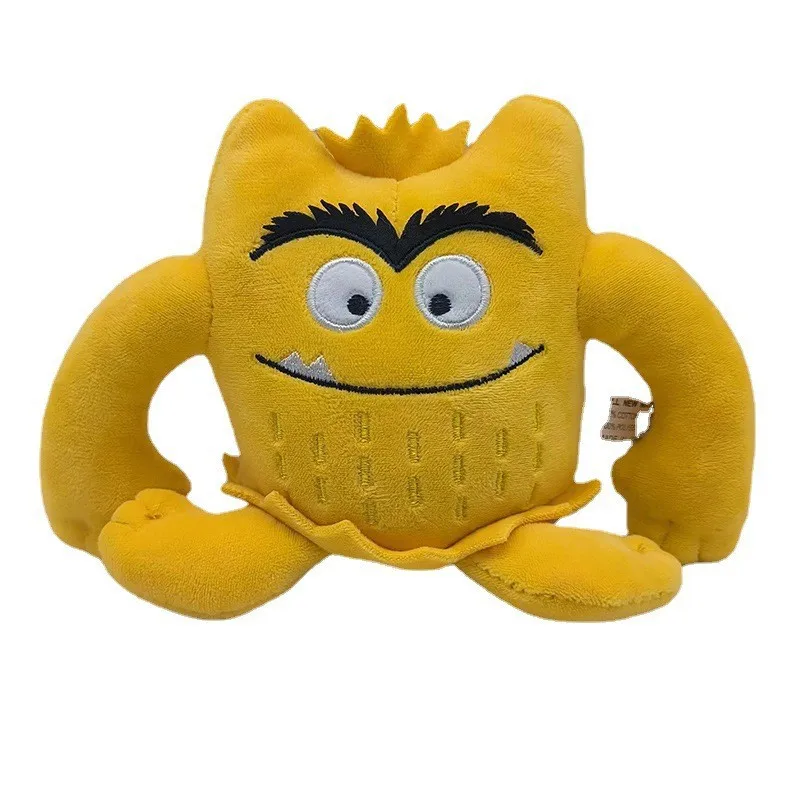 6pcs สี Monster Plush Kawaii ตุ๊กตาเด็ก Monster สี Emotion Plushie ตุ๊กตาของเล่นสําหรับเด็กวันเกิดคริสต์มาสของขวัญ