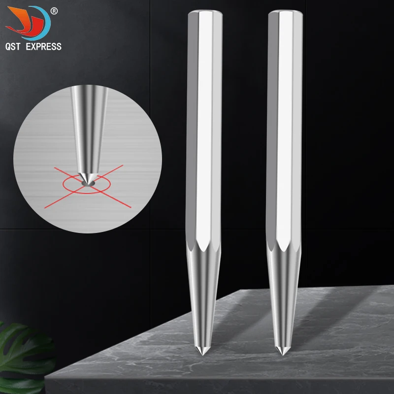1PC Octagonal Center Punch Locator Fitter Chisel Metal Drilling Mark Cone Punch High Hardness