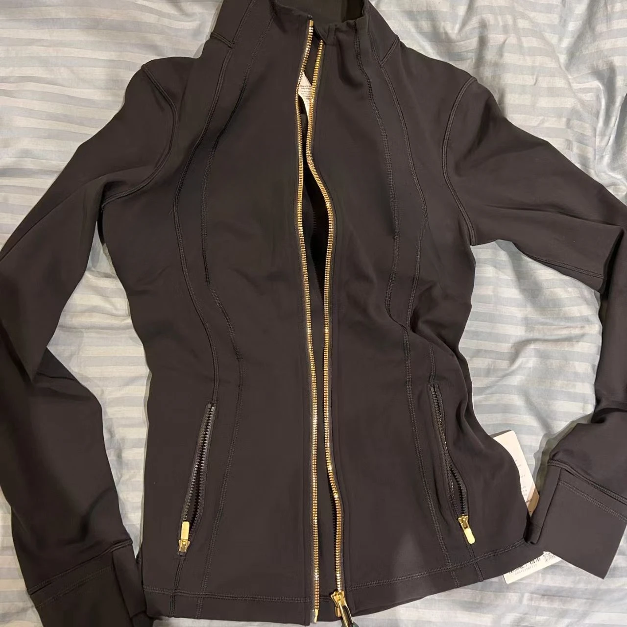 Chaqueta Lemon Defines moda Primavera otoño ropa deportiva ajustada mujeres entrenamiento correr gimnasio Yoga chaqueta cárdigan de Color sólido