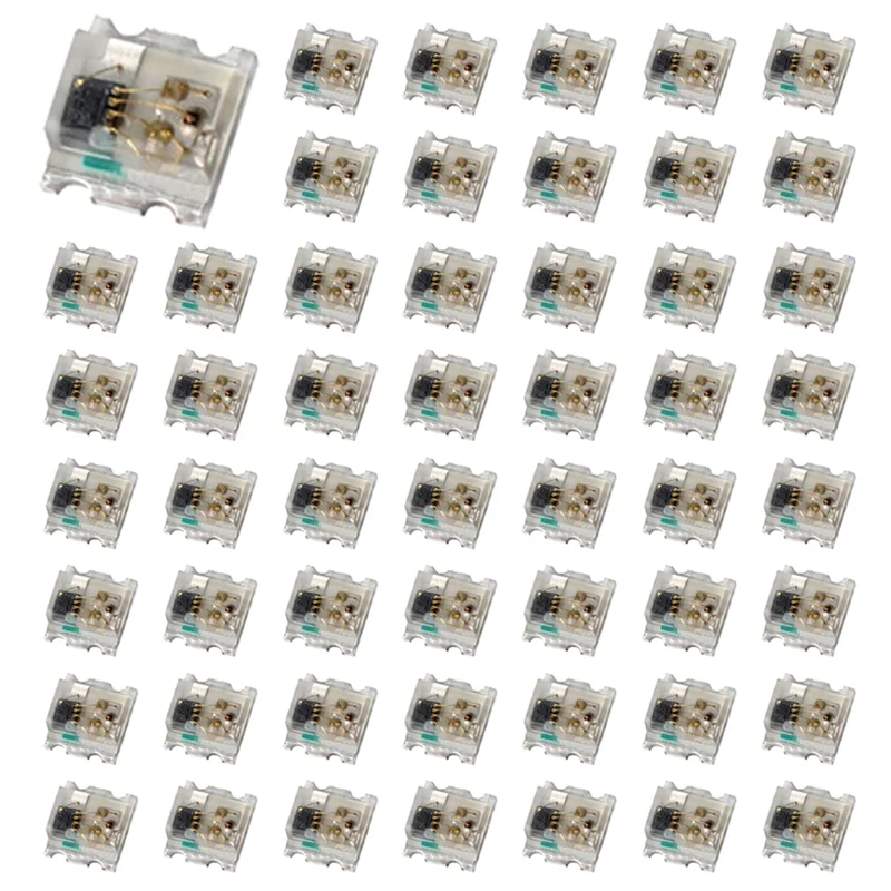 1200 Stuks WS2812 2020 Led Chip 4Pins Mini Witte Pcb Adresseerbare Digitale Rgb Full Color Led Chip DC5V Voor Led strip Scherm-ABJU