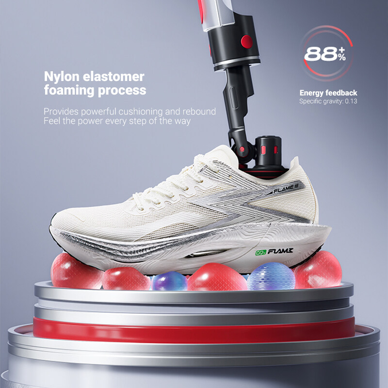 361 grados NEW Flame 3,0 hombres zapatillas para correr maratón placa de carbono carreras transpirable amortiguación antideslizante zapatillas de deporte hombre 672412207