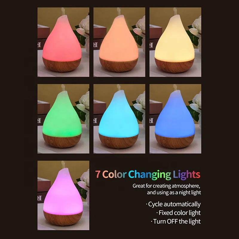 Ellestfun gros diffuseur d'arôme ultrasonique huile d'aromathérapie 5V diffuseur de câble Usb essentiel