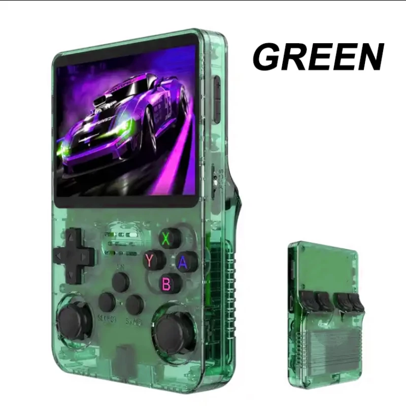 SMARTDUDE R36S Retro Handheld Video Game Console 3.5Inch IPS Screen Player Kid Portable Pocket Video Player Arkos system