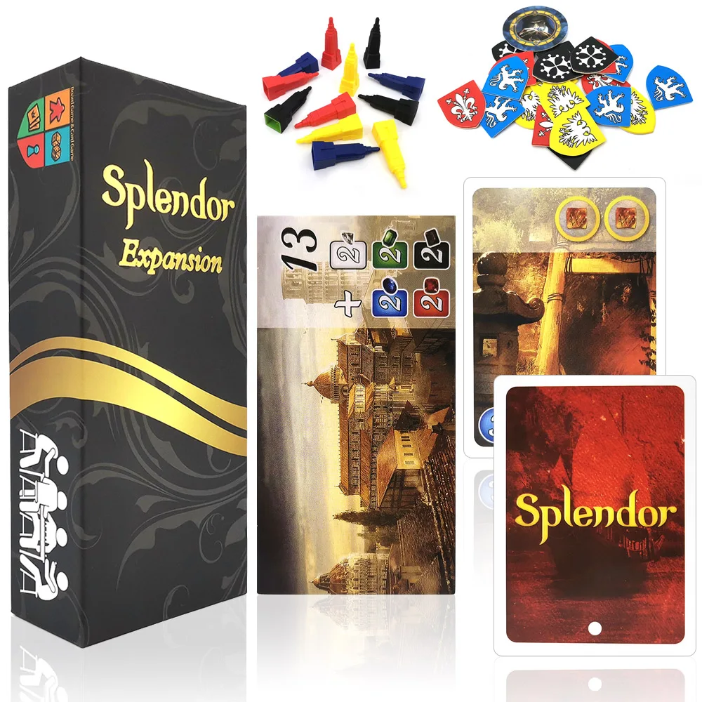 Spanisch Englisch Spanisch Version Splendor Family Brettspiel. Strategiespiel. Brettspiel für 2 bis 4 Spieler