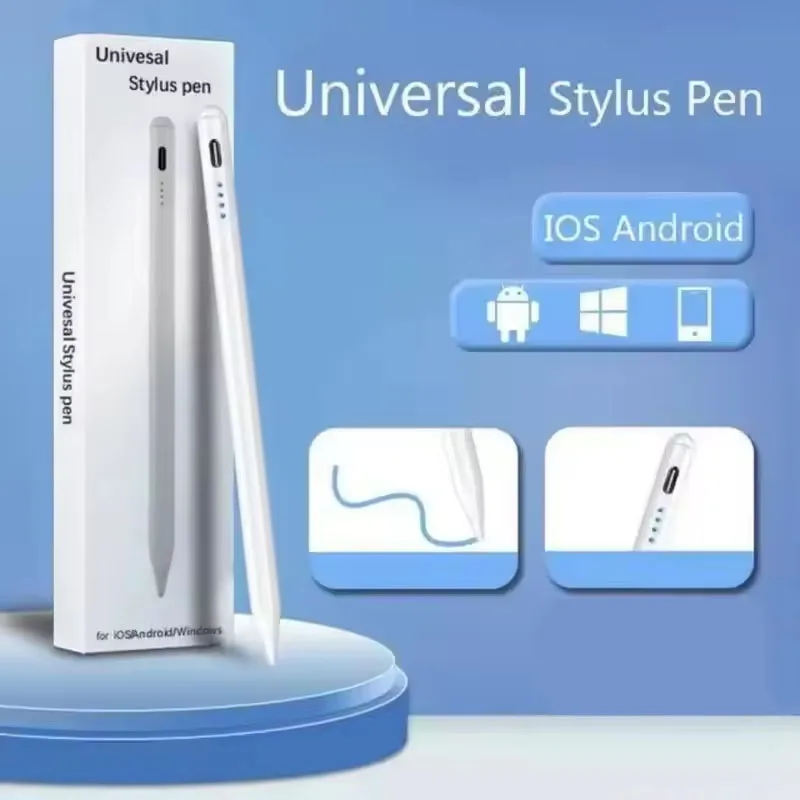 Penna stilo universale 2025 per penna capacitiva touchscreen Ios/Android per iPad Apple Huawei Xiaomi Penna da disegno a matita