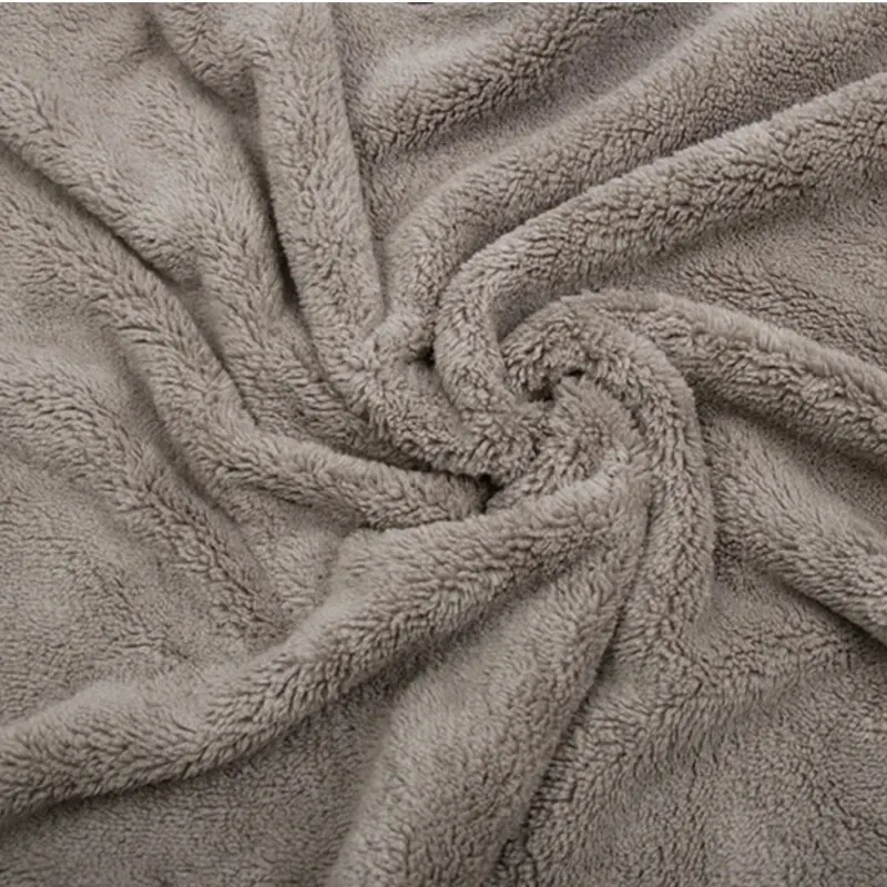 Toalla de microfibra de 75x35cm, paño para lavado de coches, limpieza automática, cuidado de puertas y ventanas, paño seco grueso y fuerte absorción de agua para detalles de coches