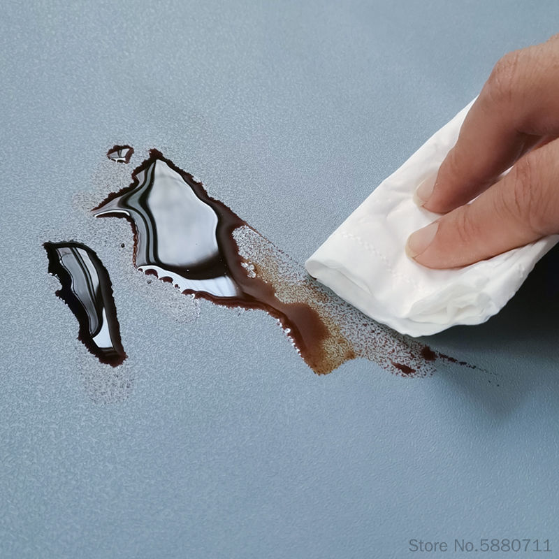 Película mate para decoración de cocina, papel tapiz de vinilo grueso autoadhesivo impermeable de Color sólido, pegatinas de pared para decoración del hogar y dormitorio