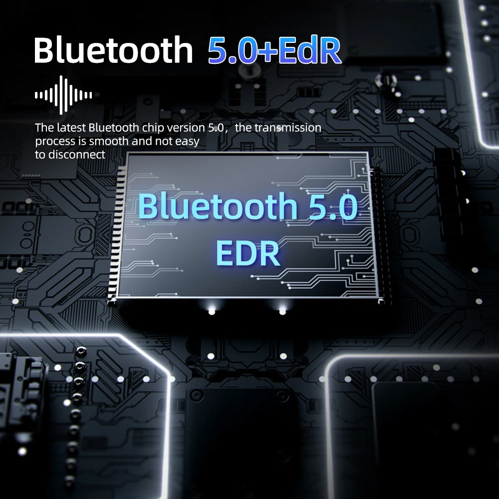 Velev Bluetooth ชุดหูฟังติดหมวกกันน็อครถจักรยานยนต์ BT5.0 ไร้สายขี่หูฟังป้องกันการรบกวนมอเตอร์จักรยานแฮนด์ฟรีชุดหูฟังหมวกกันน็อค