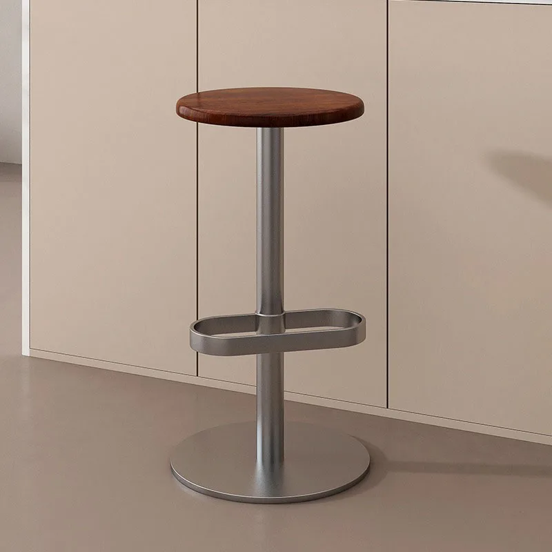 Cadeira de bar minimalista e moderna, maquiagem nórdica, estética, elegante, banquetas, restaurante, chaise, móveis de jardim