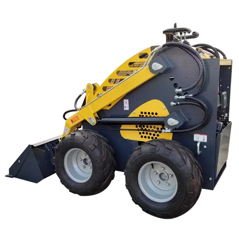Mini minicargador de ruedas personalizado EURO 5 EPA, fabricante de China, minicargador de ruedas de 320KG