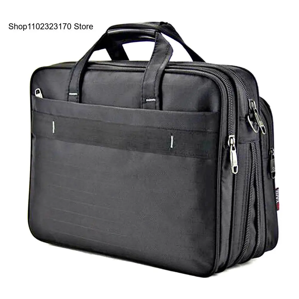Homens maleta bolsas homem saco de trabalho para advogado escritório bolsa feminina à prova dwaterproof água náilon sacos para portátil negócios
