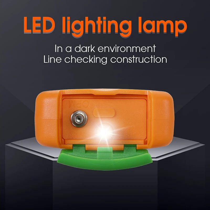 COMPTYCO AUA-DC7/DC5/D7/D5 Mini Công Suất Quang Sợi Quang Bút Thử 03 Tấm Có Đèn LED Chiếu Sáng. Sạc/Pin Khô (Tùy Chọn)