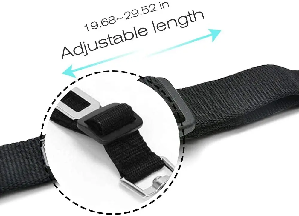 Ceinture de sécurité réglable pour animaux de compagnie, chat, chien, siège pour animaux de compagnie, véhicule, harnais pour chien, Clip en plomb, levier de sécurité, Traction, colliers pour chiens, Accessoires pour chiens