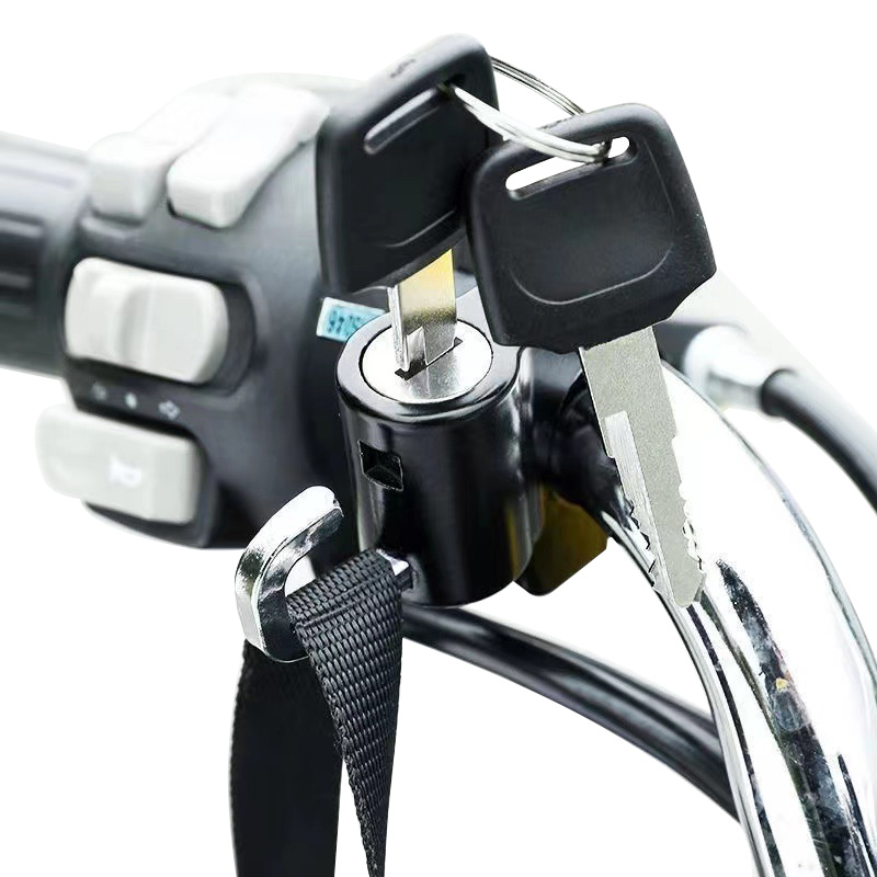 Universele Motorfiets Helm Slot Anti-Diefstal Vast Slot Metalen Multifunctionele Fiets Anti-Diefstal Beveiliging Moto Accessoires