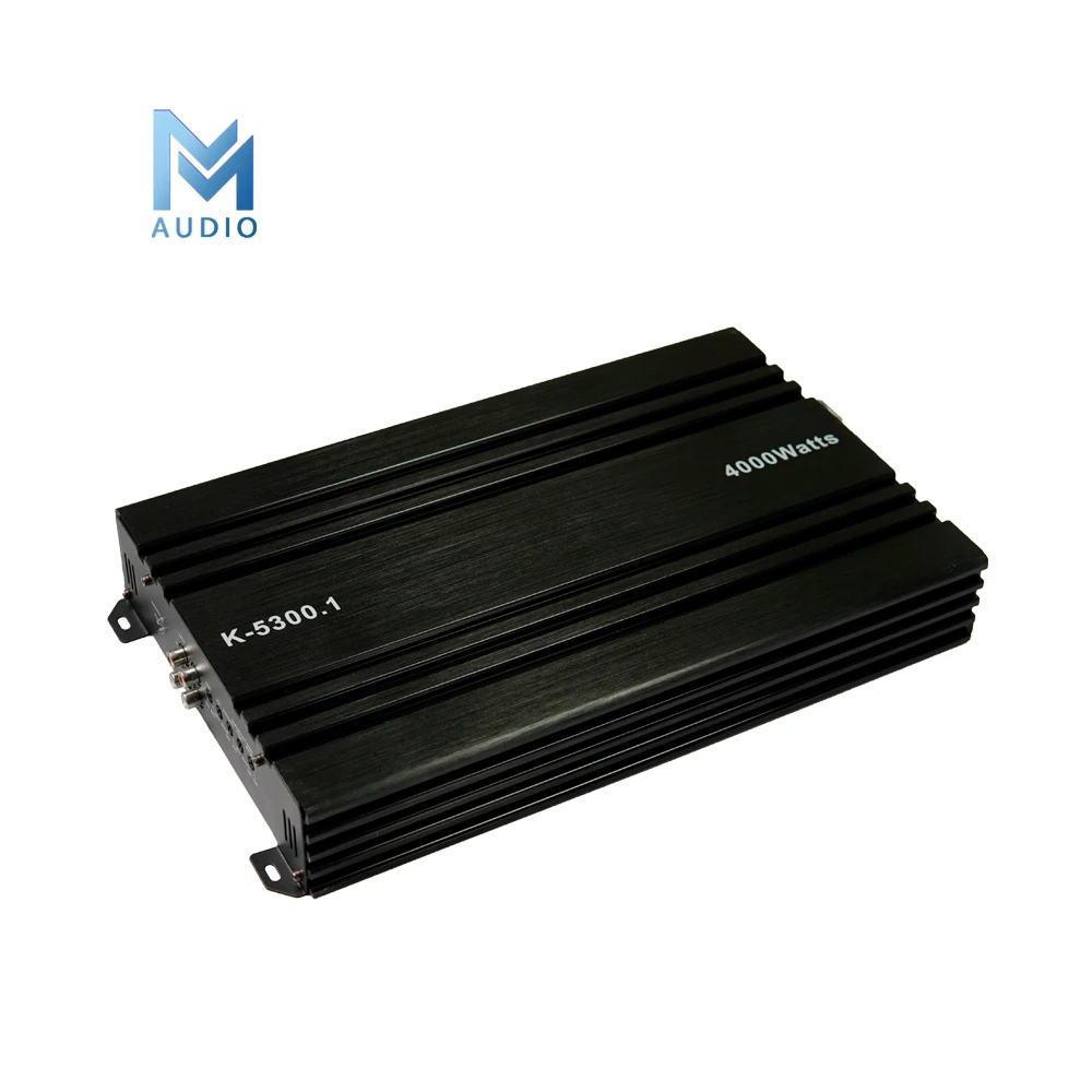 Monobloco classe D carro amplificador de áudio, Mono bloco Digital Amp, grande poder, 1500W, 12V, venda quente