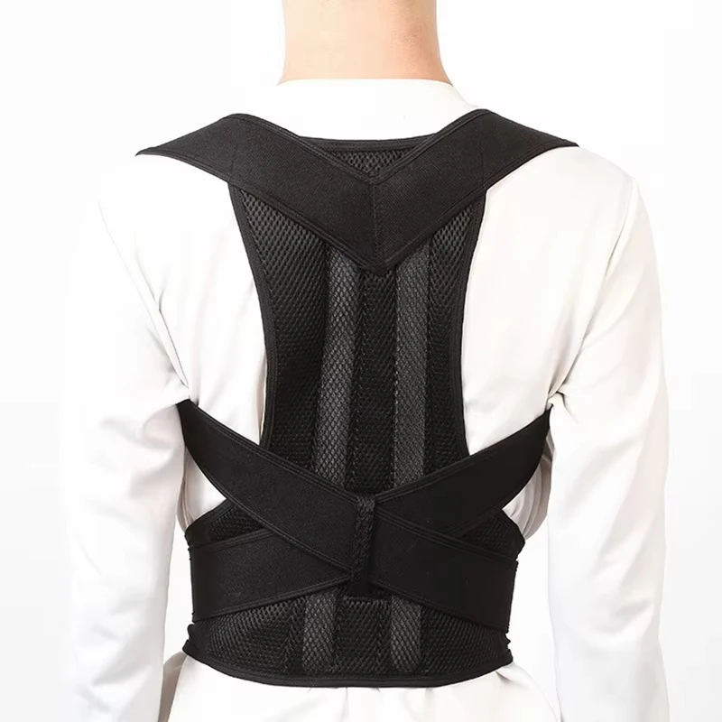 1pcs ปรับกลับท่าทาง Corrector BRACE Clavicle สนับสนุน Unisex เข็มขัดแก้ไขหยุด Slouching และ Hunching Back TRAINER