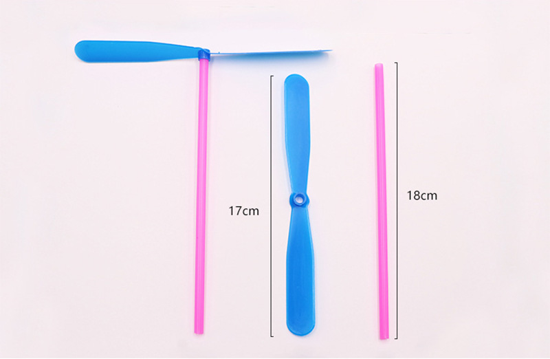10 Pcs/Set Kids Outdoor Classic Toys Plastic Bamboo Dragonfly Hand Rubbing Flying Propeller Children's Game