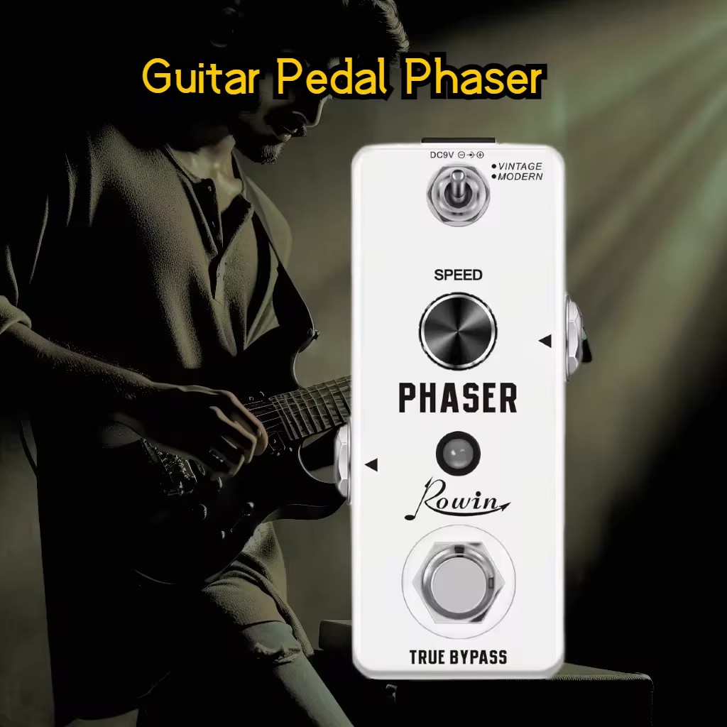 최고의 Rowin 노이즈 게이트 페달 기타 딜레이 코러스 Vibrolo Phaser 플랜저 부스터 이퀄라이저 효과 Fuzz Metal Dist Blues Drive