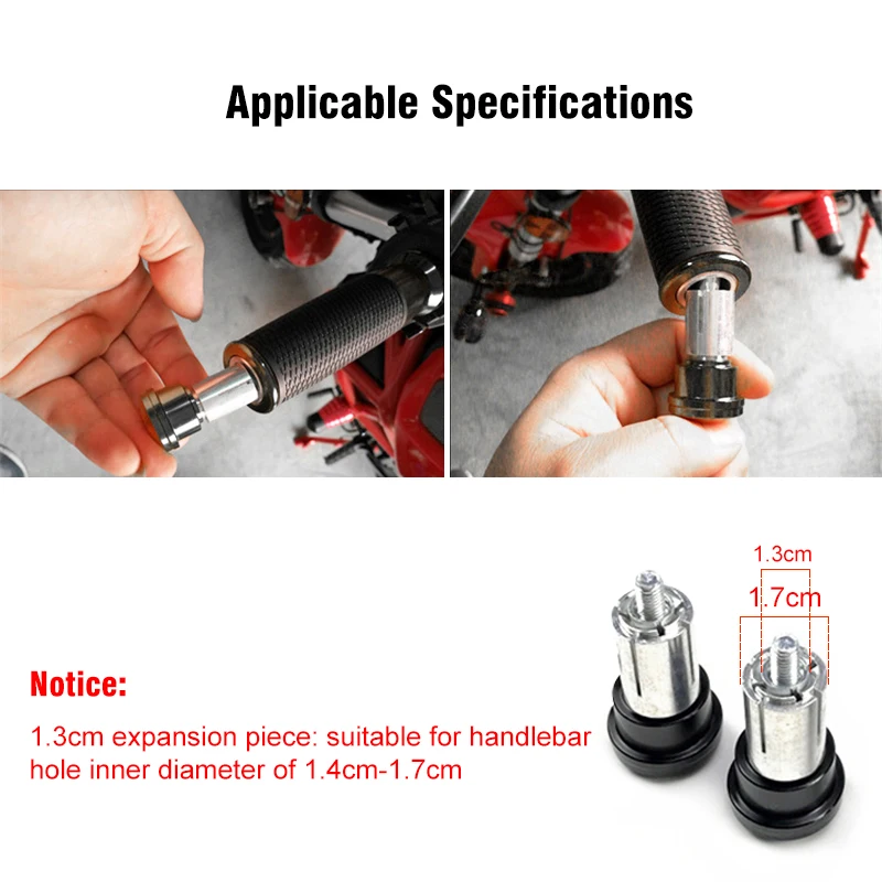 1 Paar 7/8 Zoll 22 mm Motorrad-Rückspiegel Universal Scooter Bar End Lenkerspiegel Rückspiegel Zubehör
