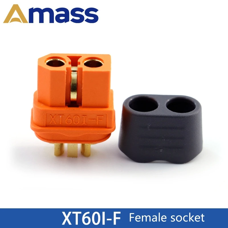 XT60I-F 35A XT60IPW-M -F XT60IE Conector de alta corriente macho y hembra 2 + 1 con pin de señal XT60IPW-M enchufe de batería de avión modelo
