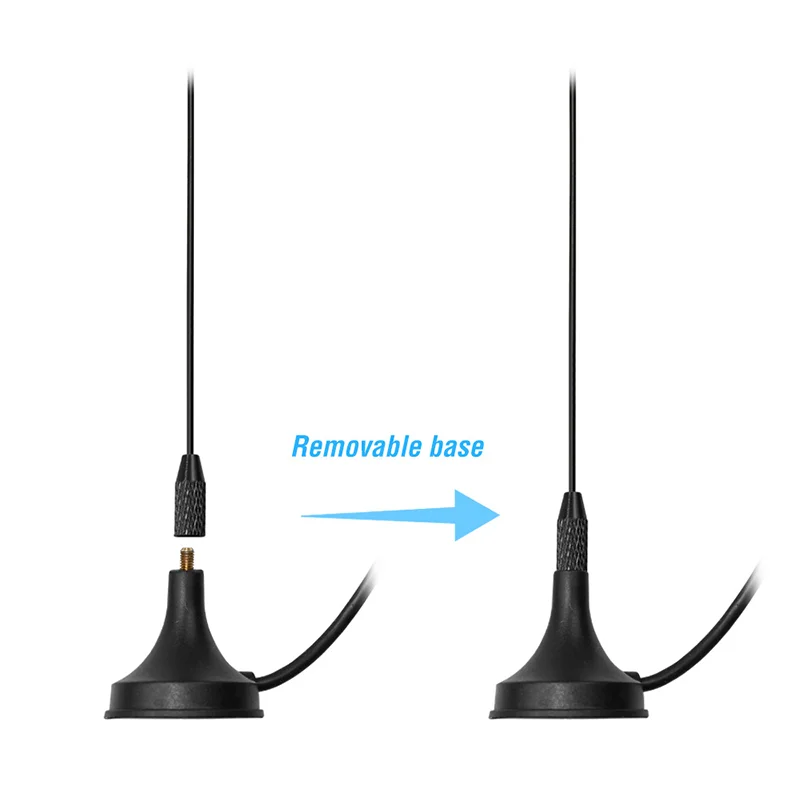 名古屋 UT-106UV カーアマチュア無線アンテナ Baofeng UV5R UV デュアルバンド VHF UHF 磁気ベースアンテナ