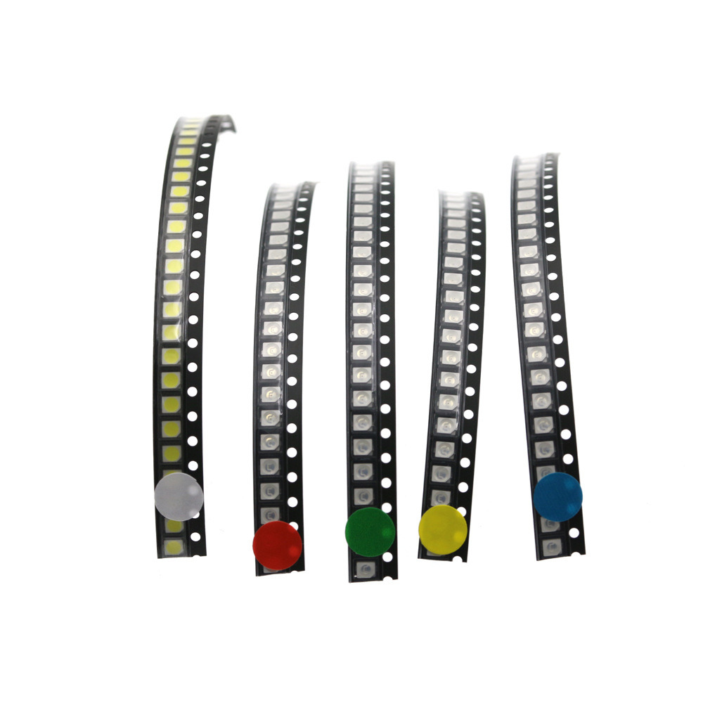 (100 Stück) 1206 1210 5050 5730 smd LED-Leuchtdiode weiß/blau/grün/orange/gelb/rot