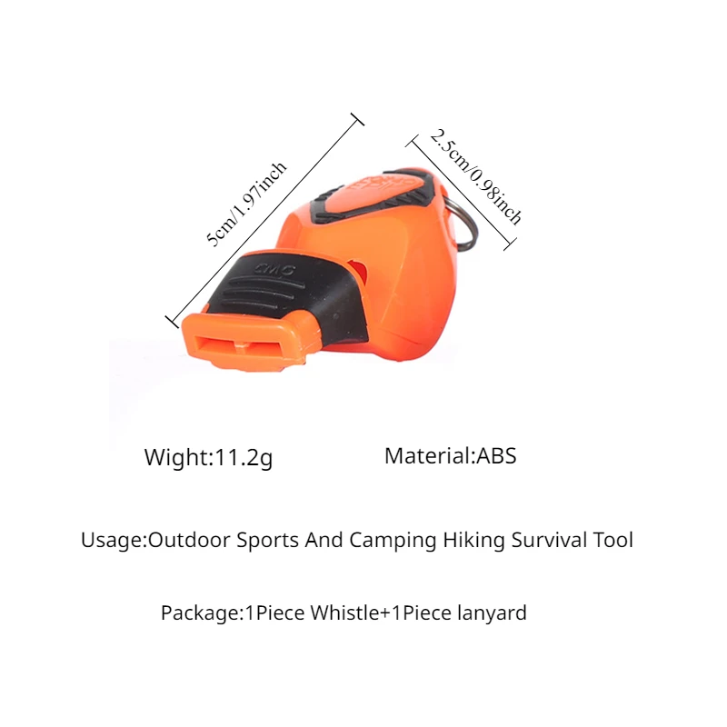 นกหวีดมืออาชีพฟุตบอลเกมบาสเกตบอลผู้ตัดสินนกหวีดกีฬากลางแจ้งเช่นเสียงใหญ่นกหวีด Camping Hiking Survival TOOL