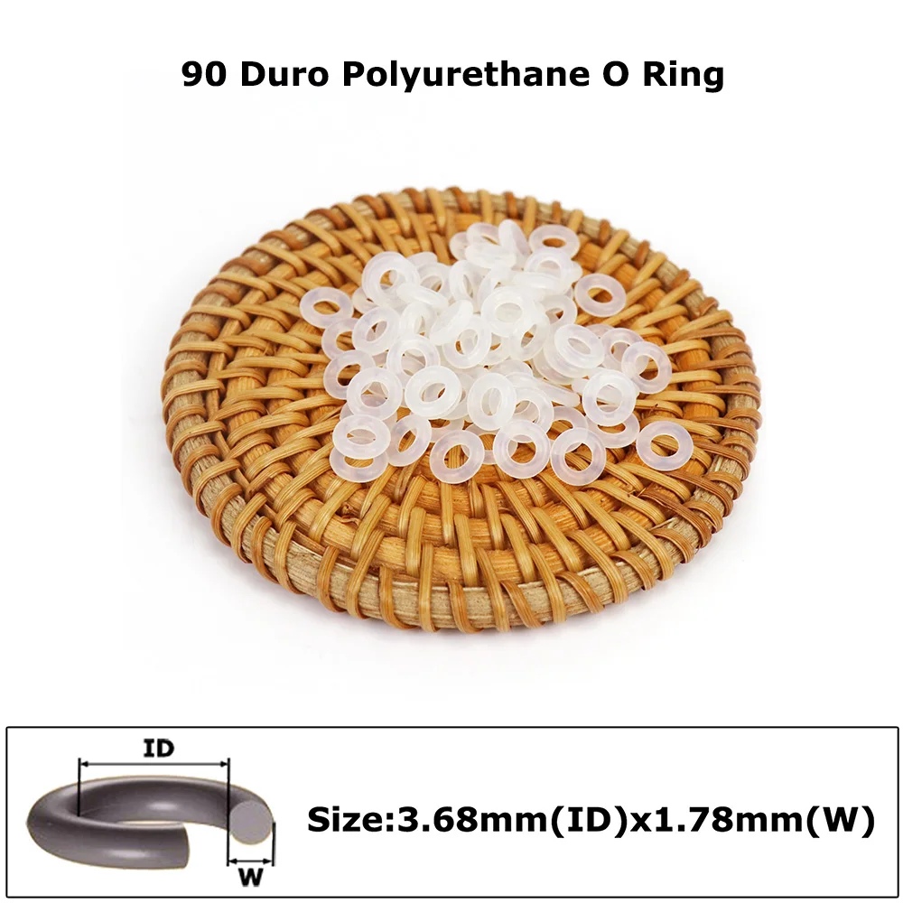 Nowy poliuretanowy o-ring AS568-007 (90 Duro) Paintball Tank Regulator One Way Foster Fill Nipple Oring