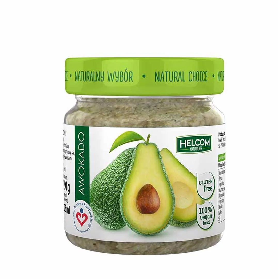 Helcom Pasta z awokado i ciecierzycy 190g