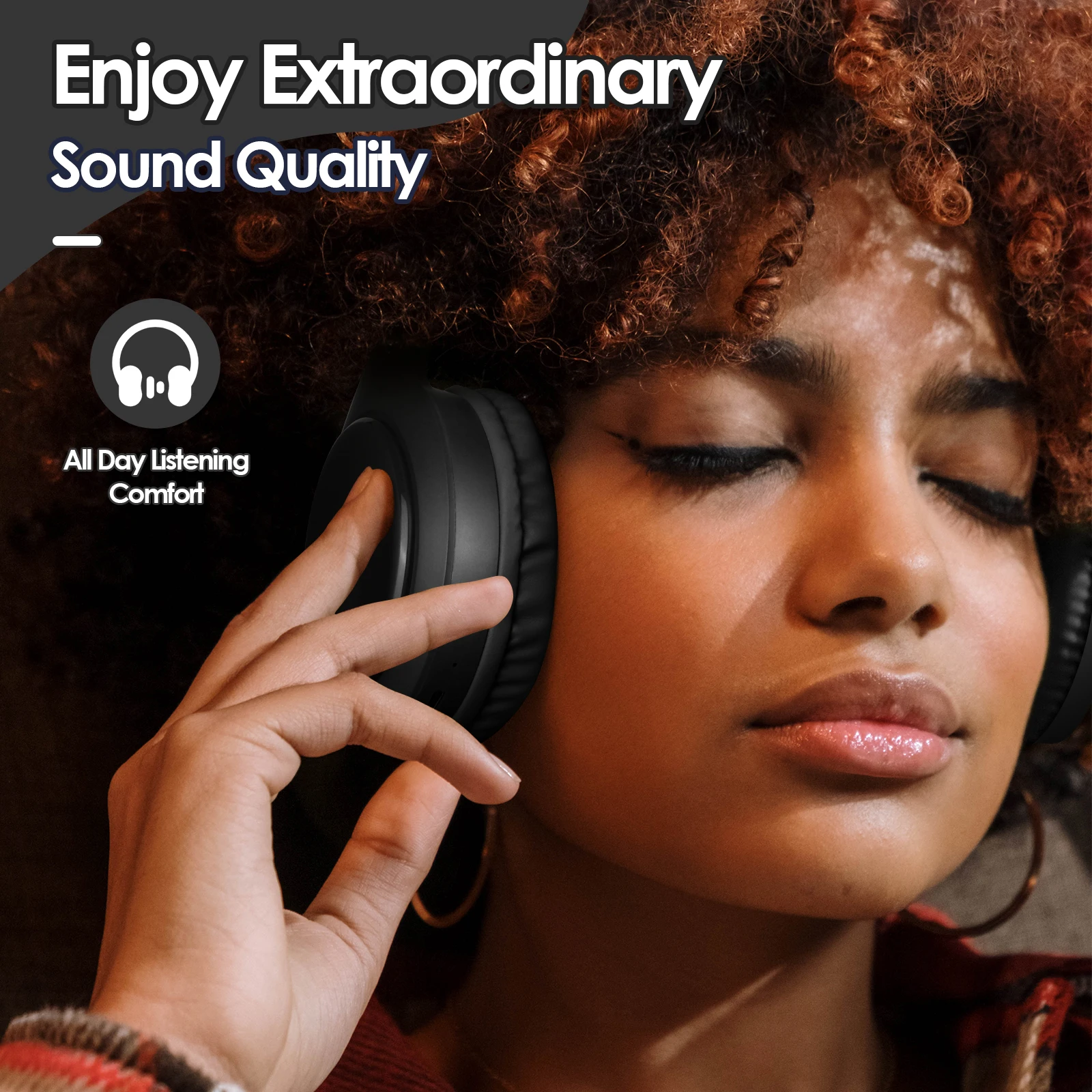 Siindoo JH-919 Cuffie wireless pieghevoli, auricolari stereo Bluetooth Super Bass con microfono 4 colori per PC portatile Iphone