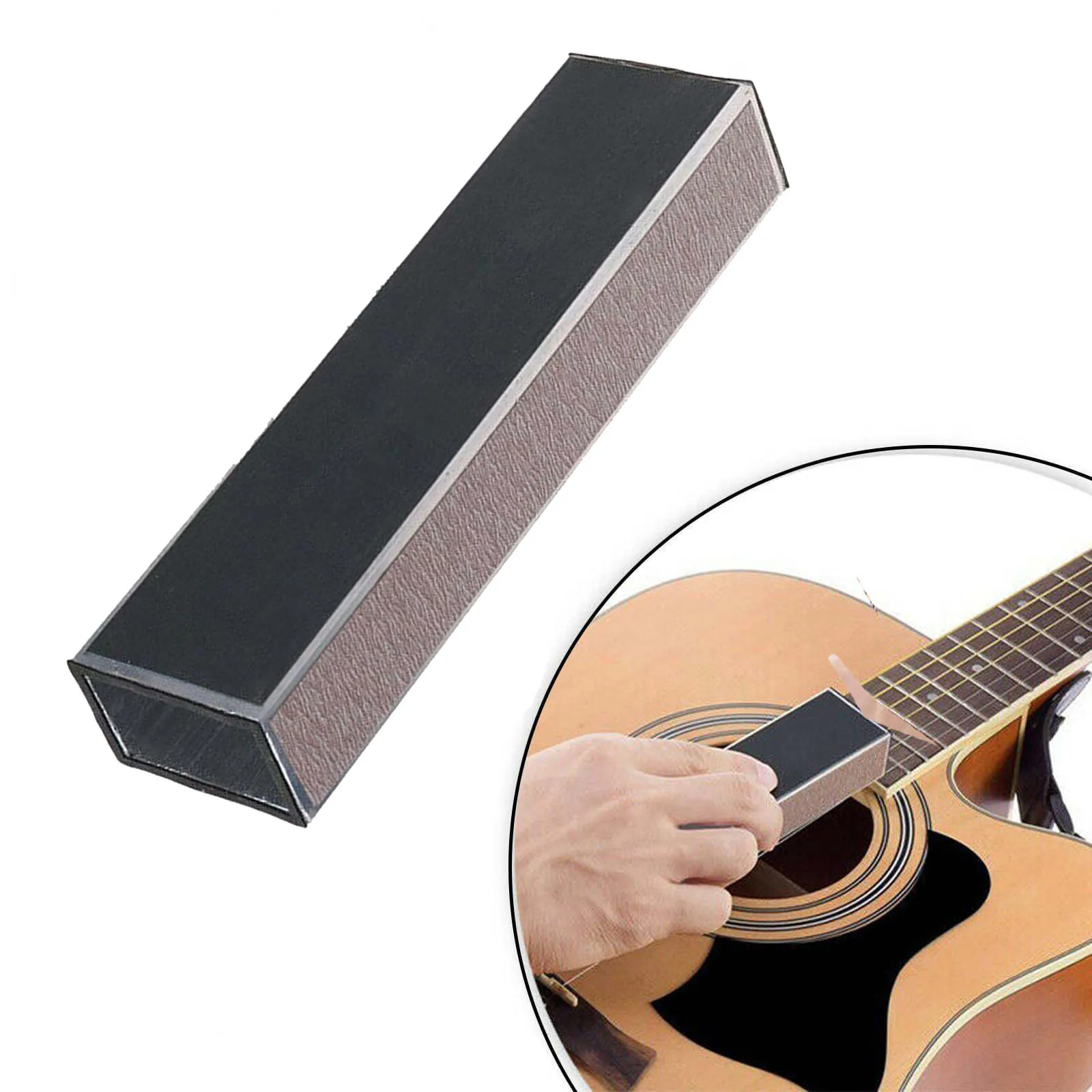 Guitar Fret Sanding Leveler Beam Leveling Rod with Self-adhesive Sandpaper - Repair & Care Polishing - Luthier's Tools