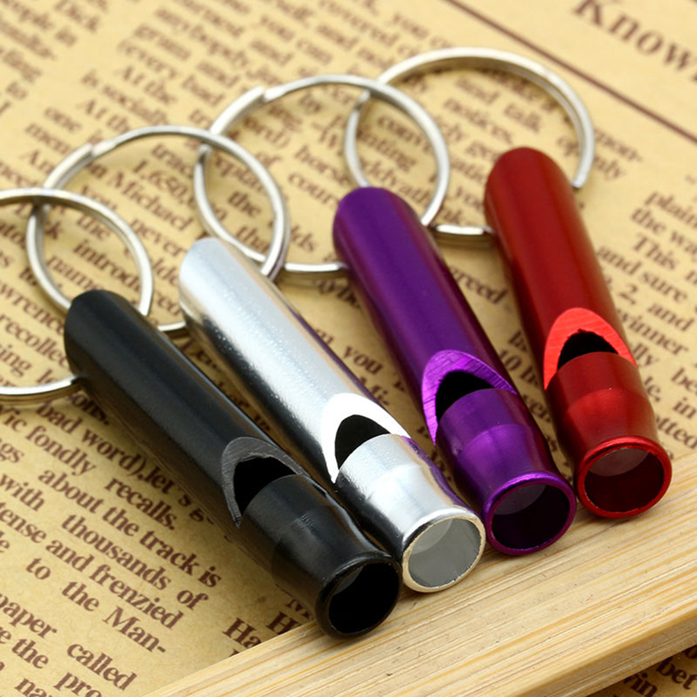 Multifunction Survival Whistle Portable Emergency Keychain Whistle Camping Hiking Outdoor Tools Whistle Pendant Emergency Gear