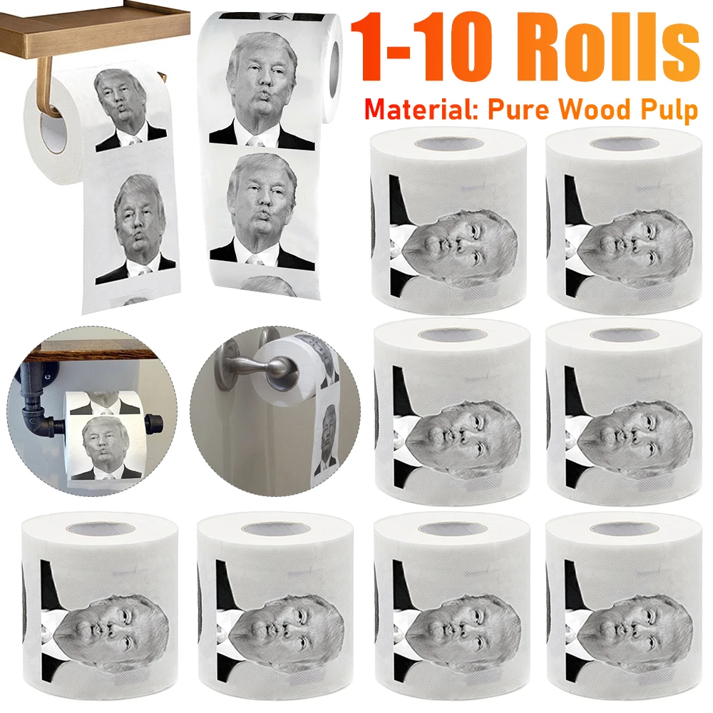 Rollen-Seidenrollenpapier, Humor, Toilettenpapier, ungiftig, lichtecht, kreativ, lustig, Streich, Gag, Geschenk, Badezimmer, Toilettenpapier