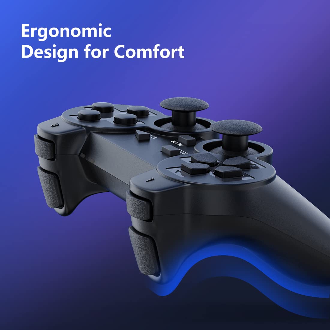 2.4G Wireless Controller Gamepad Dual Vibration Joystick for P2 Console PC Game Controle Joypad USB