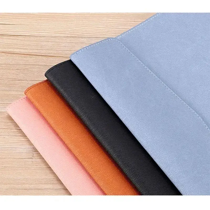 1pc 인조 가죽 문서 가방 부드러운 비즈니스 정보 가방 A4 폴더 학교 및 사무용품, 보관 가방
