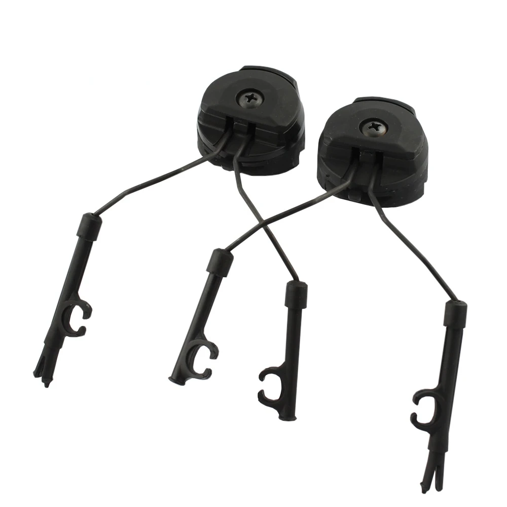 Тактический кронштейн для гарнитуры Fast Ops Core Helmet ARC Rail Adapter Set Comtac II Series Военная гарнитура с шумоподавлением