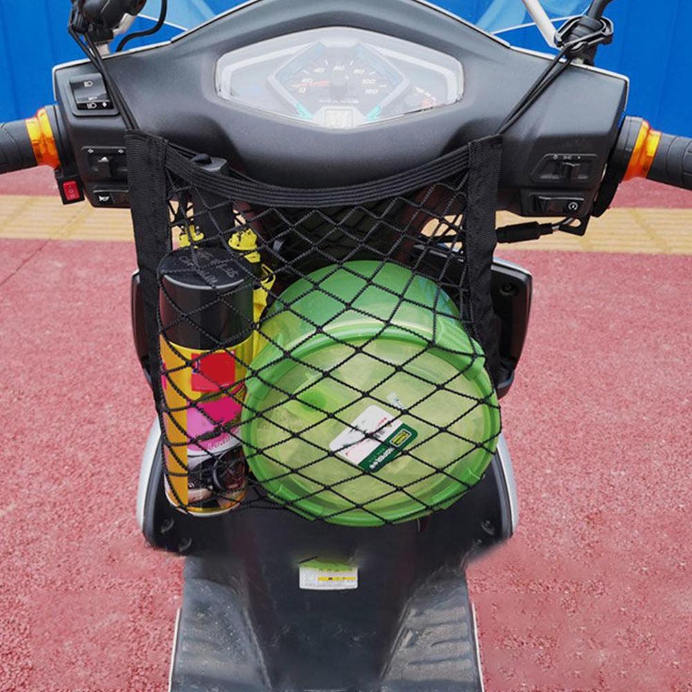 Motocicleta Carga Net para Capacete Bagagem, Mesh Net, Armazenamento, Elástico, Classificação, Bicicleta, Scooter, ATV, Carro, Bug