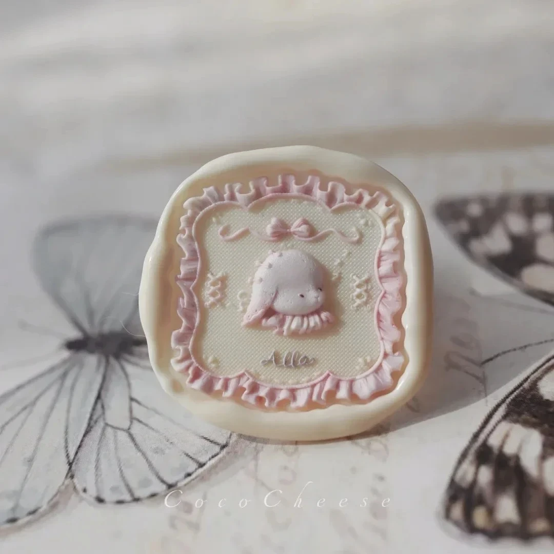 Lacquer Seal Seal Head Animal Multi-Layer Fine Carved Special Relief Copper Head Invitation Envelope Seal Handmade Diy Stamp Toy