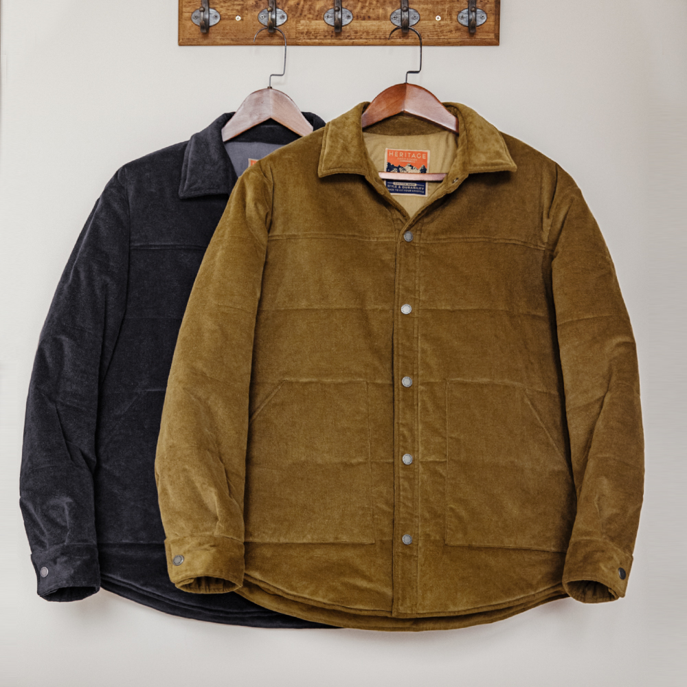 Maden retro corduroy jas voor heren herfst en winter katoenen jack met opstaande kraag verdikt en warm jack met grote zak marineblauw