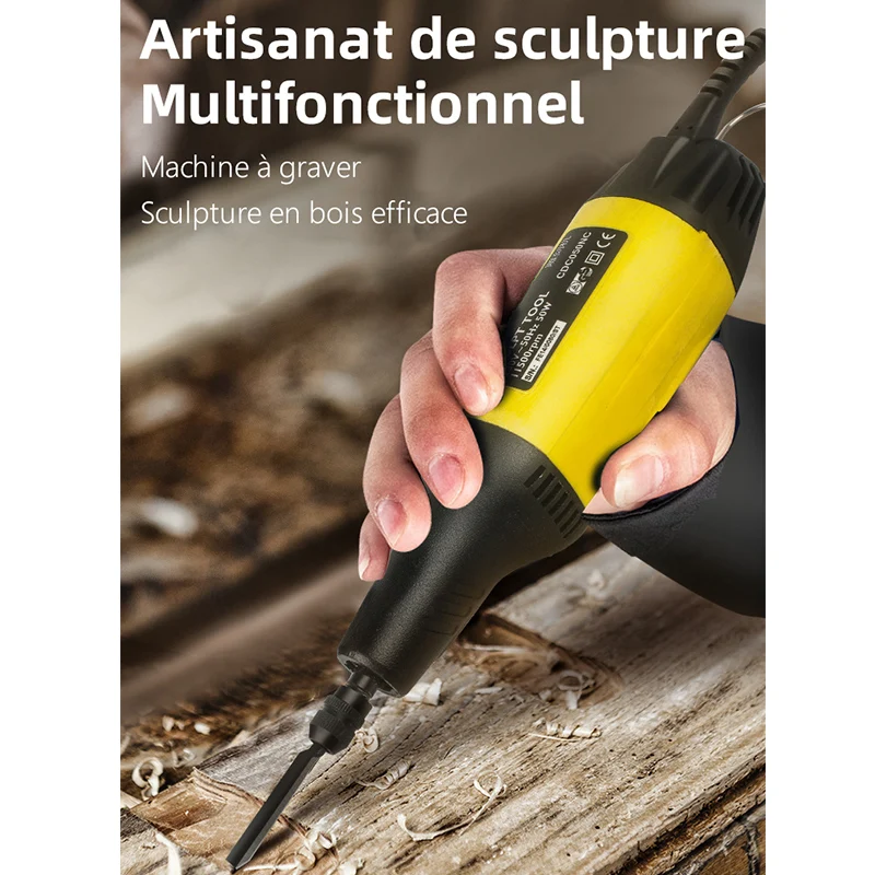 Ciseau électrique pour charpentier, racine de menuiserie, outil de couteau charpentier, sculpture, outil de travail de calcul, ciseau injuste charpentier, 220V