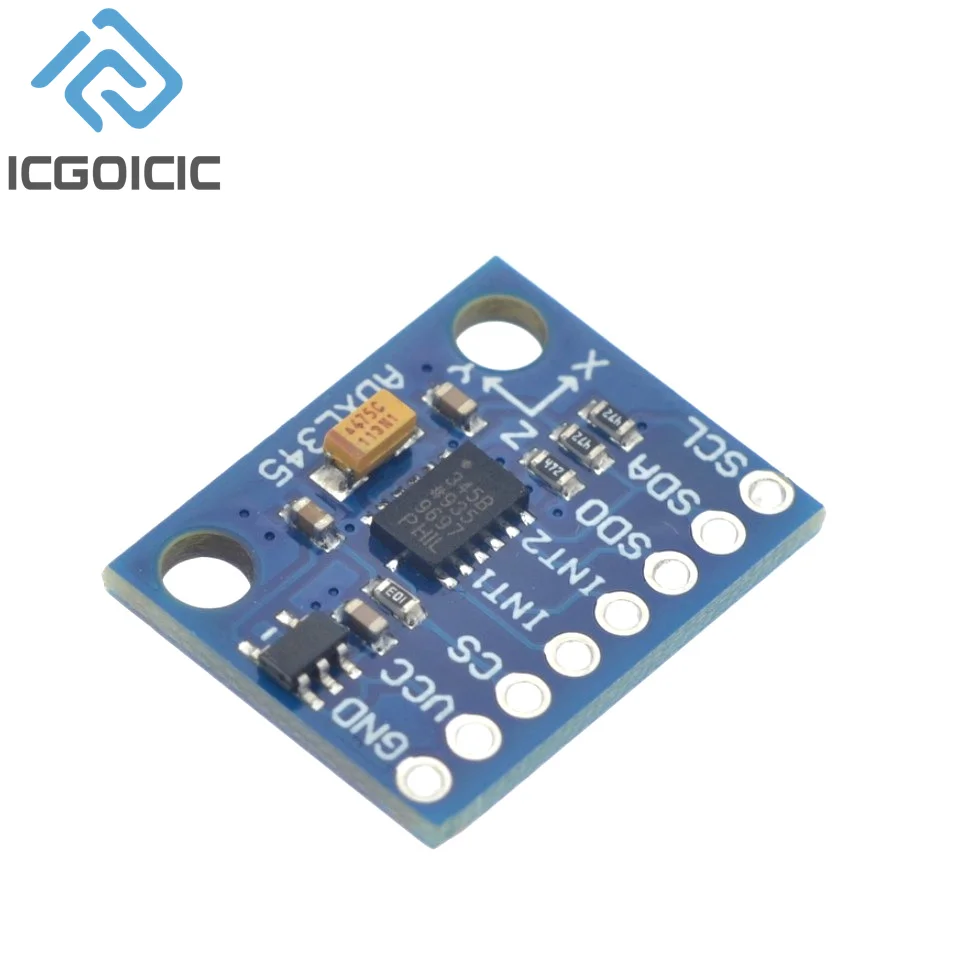 GY-291 Adxl345 3-As Digitale Zwaartekracht Sensor Versnelling Module Iic/Spi Transmissie Module Kantelsensor Voor Arduino