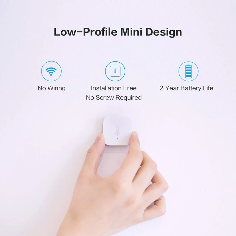 Aqara-Sensor inteligente de temperatura, presión de aire, humedad, ambiente, Zigbee, Control remoto inteligente para aplicación Mi Home Aqara Home