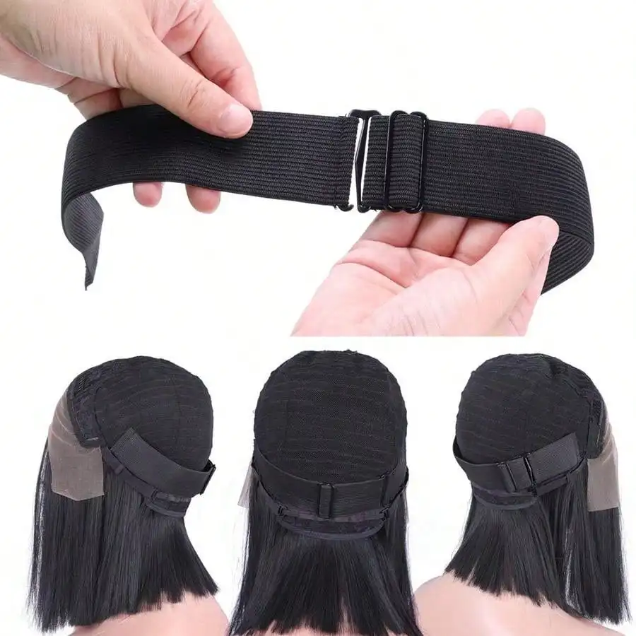 2-20 pçs faixa elástica para perucas ajustável de alta elasticidade costura fita elástica 3cm de largura peruca faixa elástica para fazer peruca boné